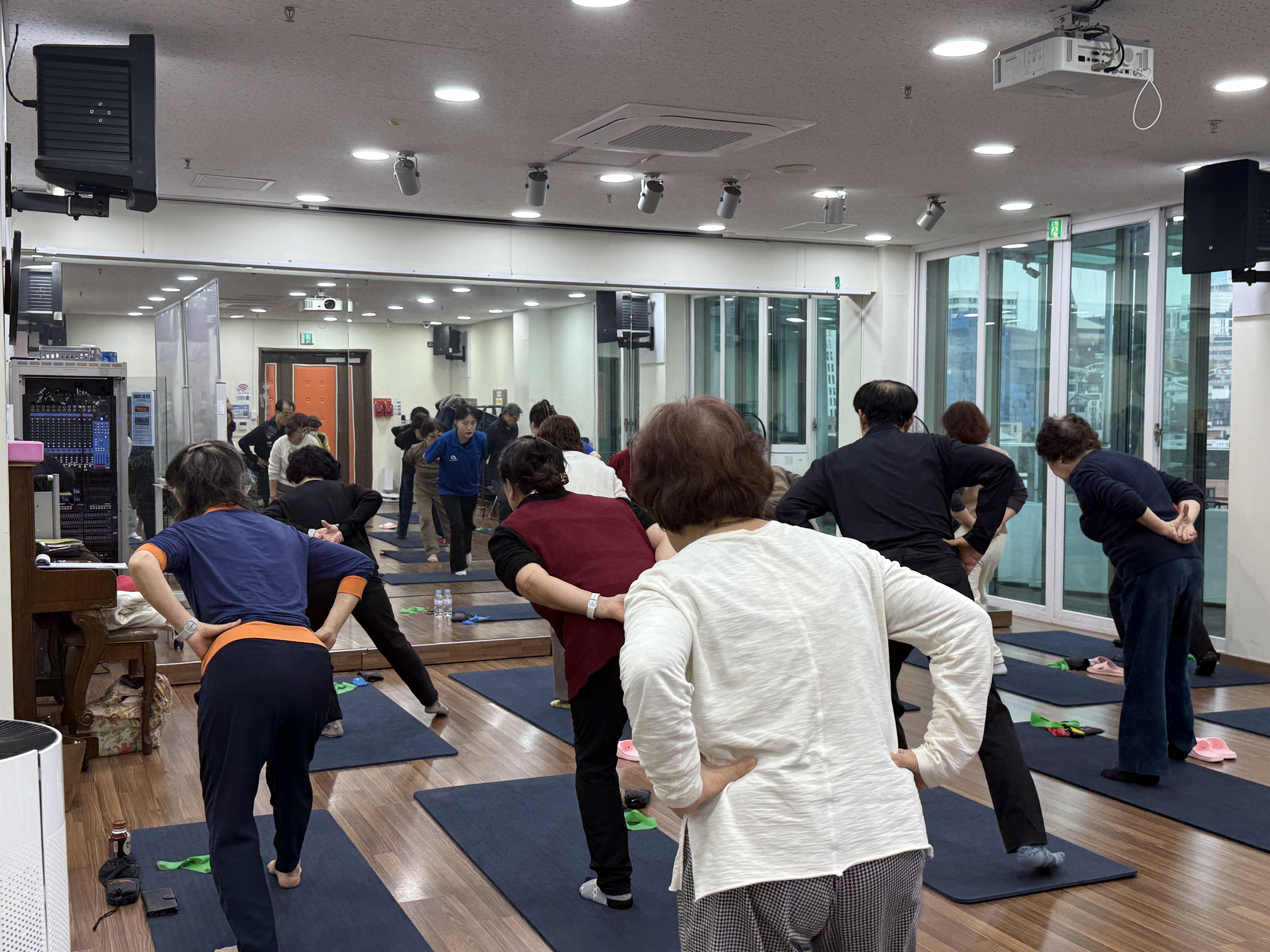 바로서기 운동 특강 5회기 진행 (A/B반) [스마트헬스케어사업]