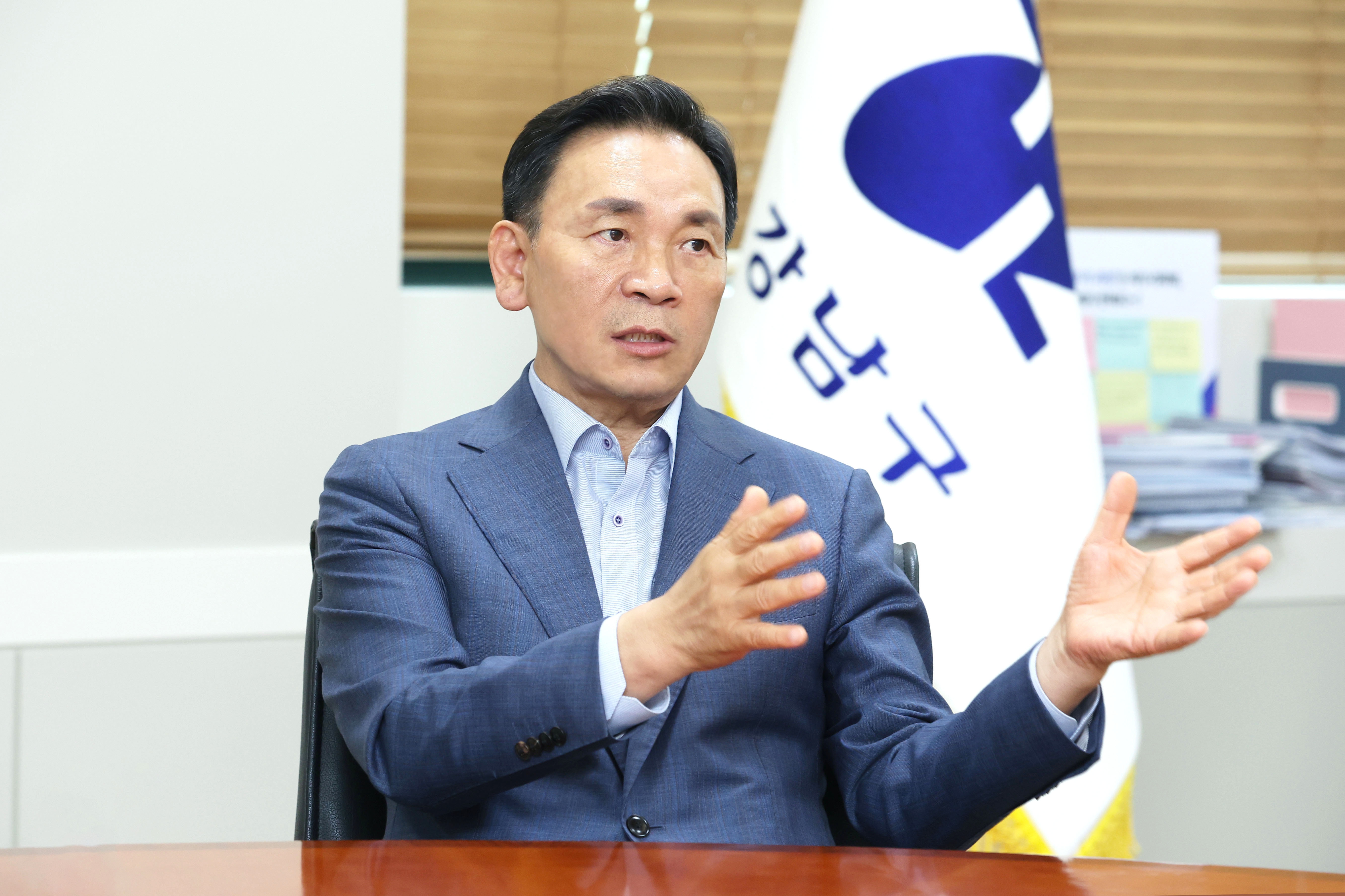 조성명 강남구청장