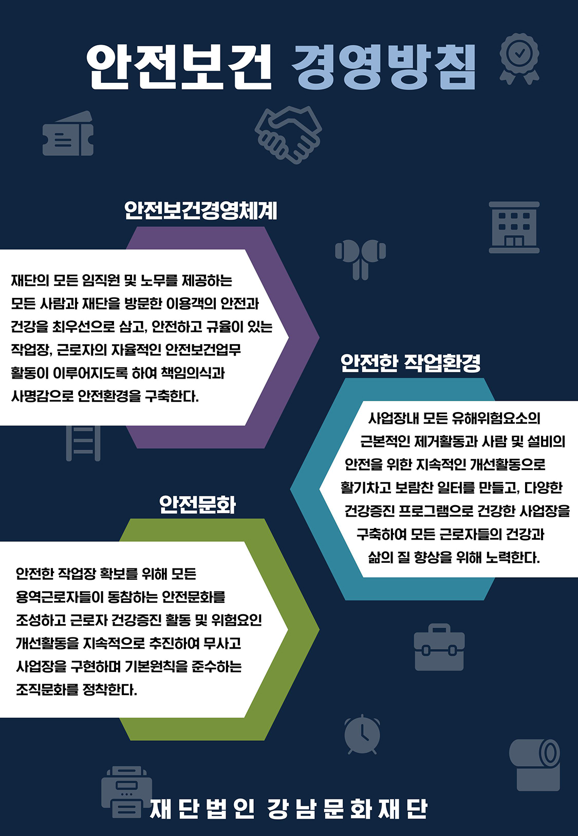 안전보건 경영방침