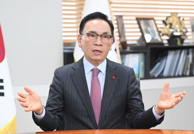 조성명 서울 강남구청장은 “강남은 혁신이 필요한 도시”라며 “강남을 미래 경쟁 도시로 만들 판을 새로 짜야 한다”고 밝혔다.