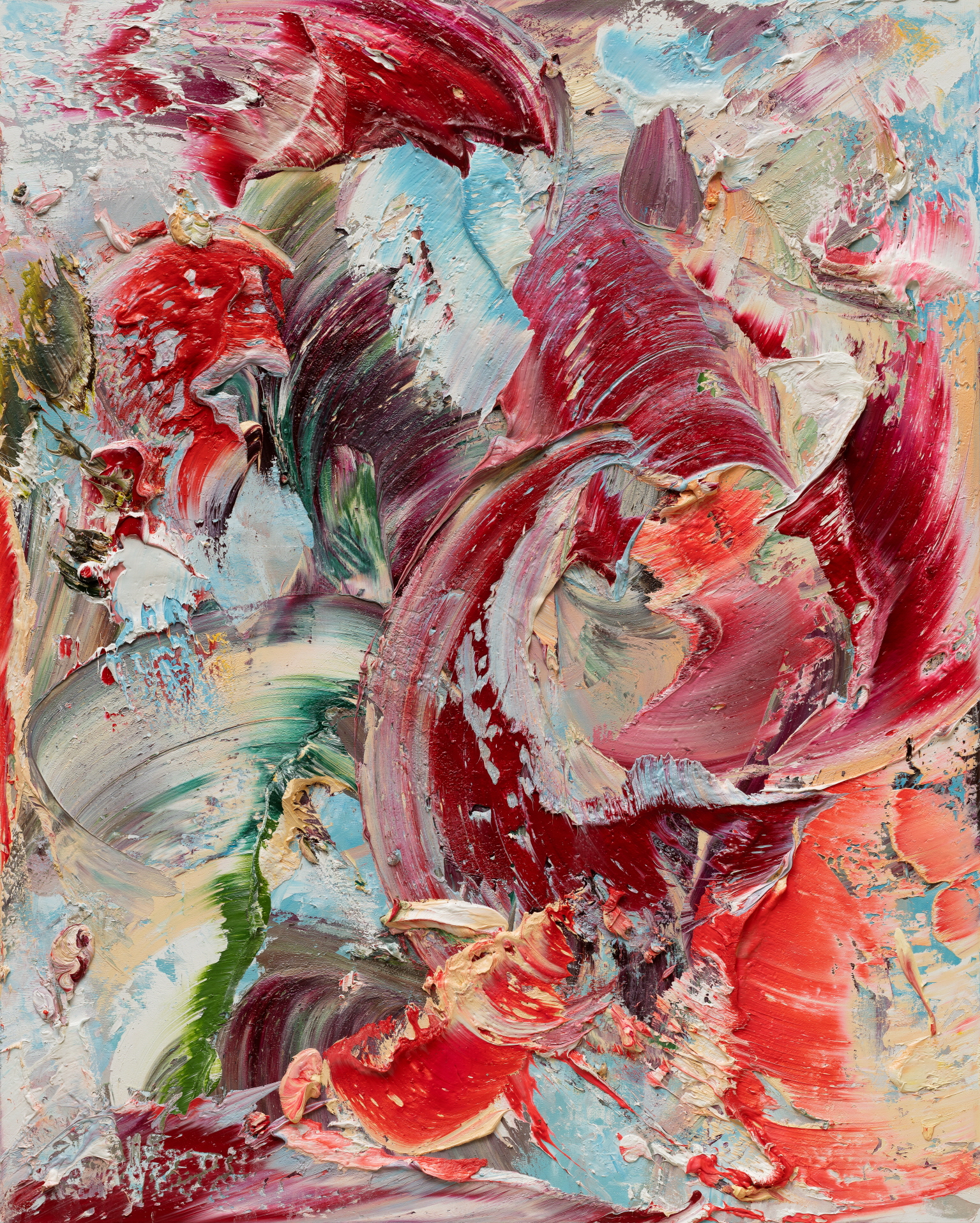 제여란_Usquam Nusquam_162.2×130.3cm_oil canvas_2025. 전시명: 《움직임, 그 시작 - The Plateau of Painting》 작가: 제여란 (JE YEORAN) 전시기간: 2026. 3. 7 (Sat) – 4. 12 (Sun) 장소: 아트코드갤러리 (서울시 강남구 언주로130길 14) 