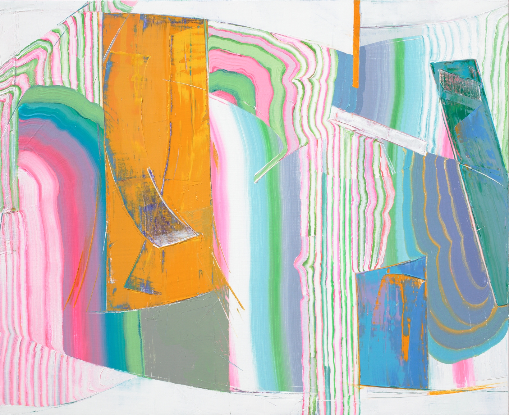 김영헌 Kim Young-Hun, p23056-Electronic Nostalgia, 2023-2026, Oil on canvas, 50 x 61cm