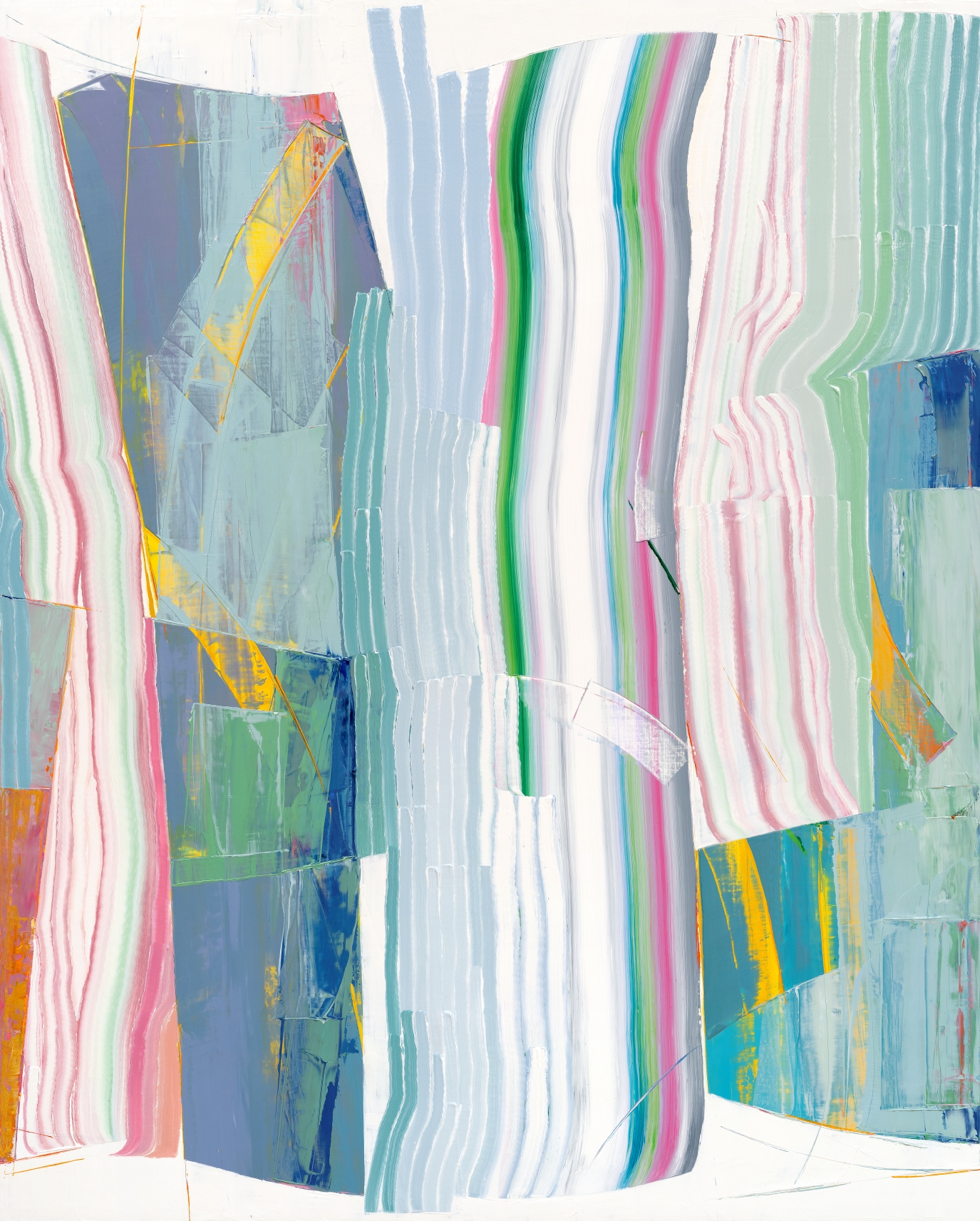 김영헌 Kim Young-Hun, p25014-Electronic Nostalgia, 2025, Oil on canvas, 100 x 80.5cm