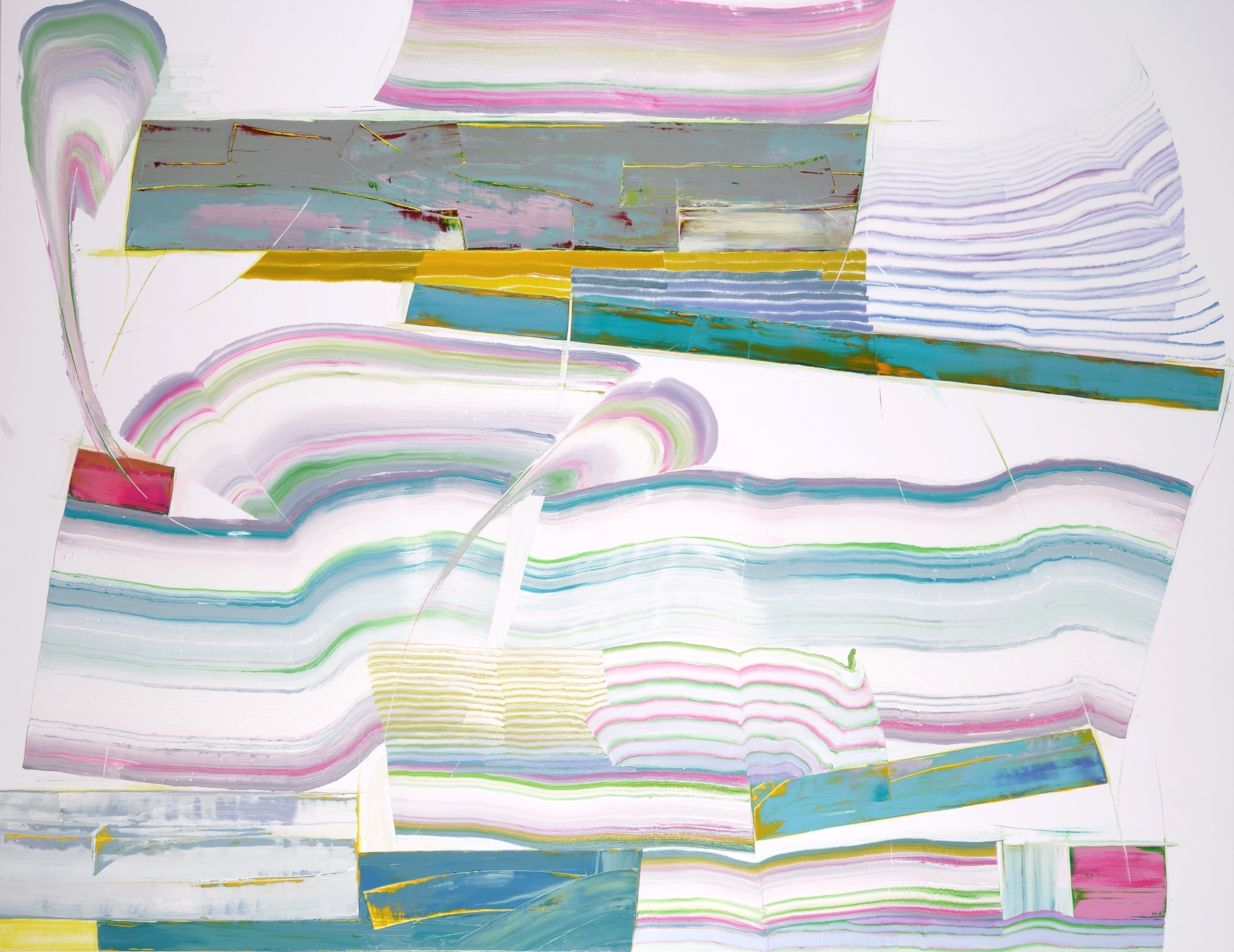 김영헌 Kim Young-Hun, p26006-Electronic Nostalgia, 2026, Oil on canvas, 112.2 x 145cm