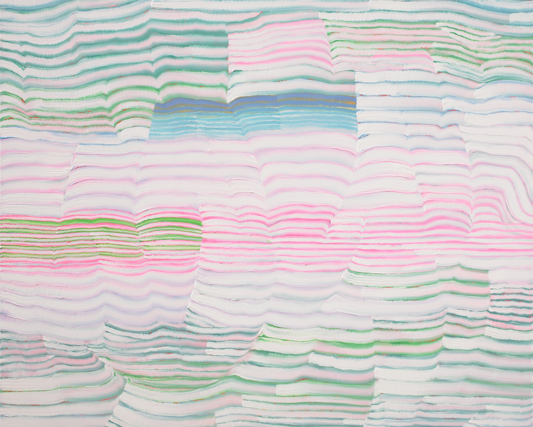 김영헌 Kim Young-Hun, p25025-Frequency, 2025, Oil on linen, 91 x 73cm