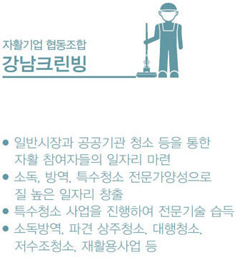 자활기업 협동조합 강남크린빙