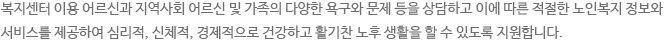 정서지원사업(상담)</