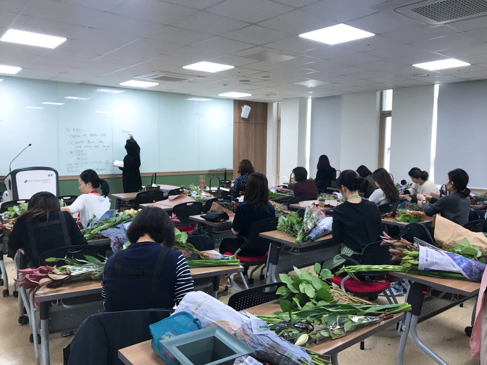 플로리스트&화훼장식기능사