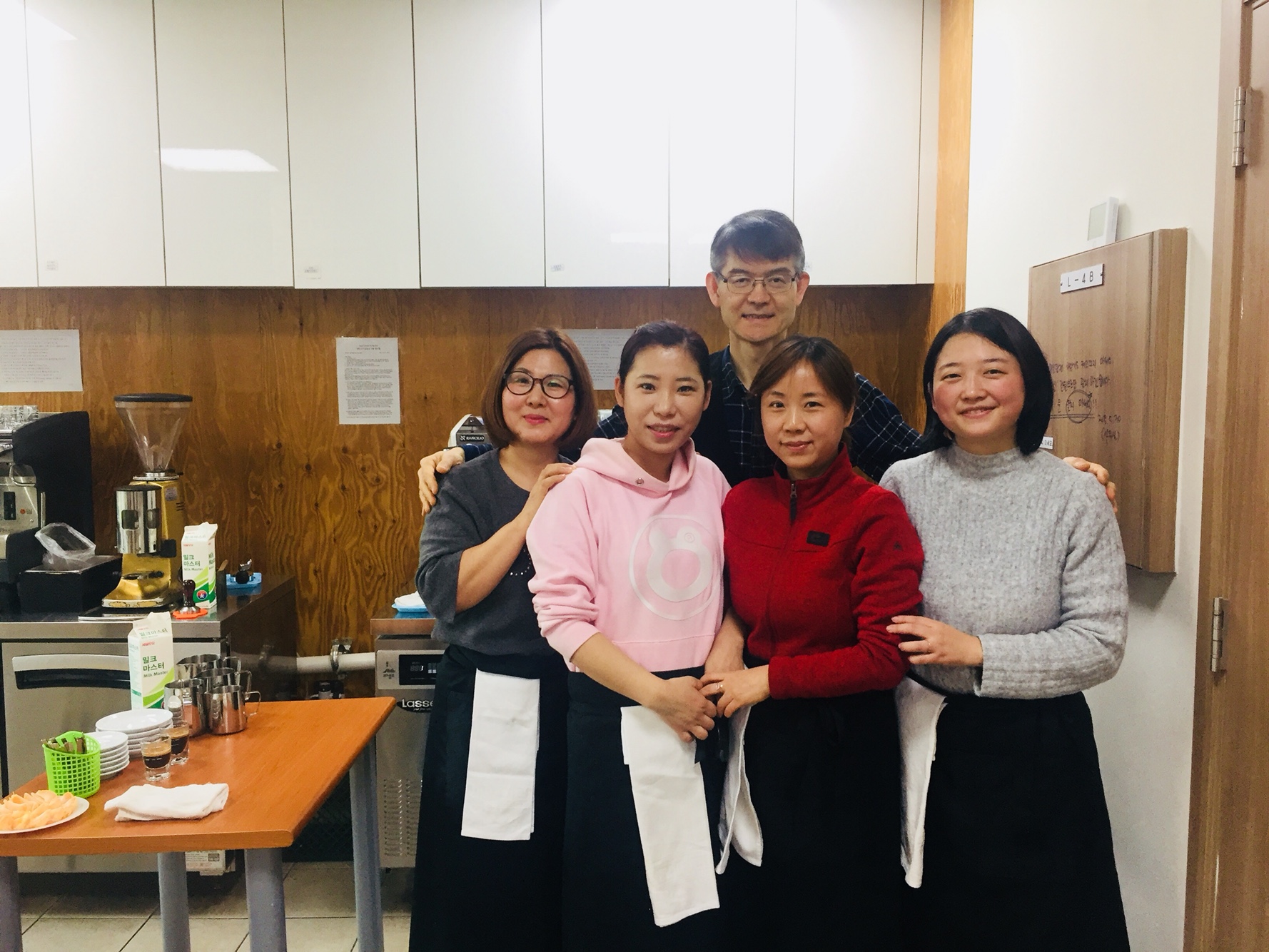 다문화가정 결혼이주여성 바리스타교실 종강
