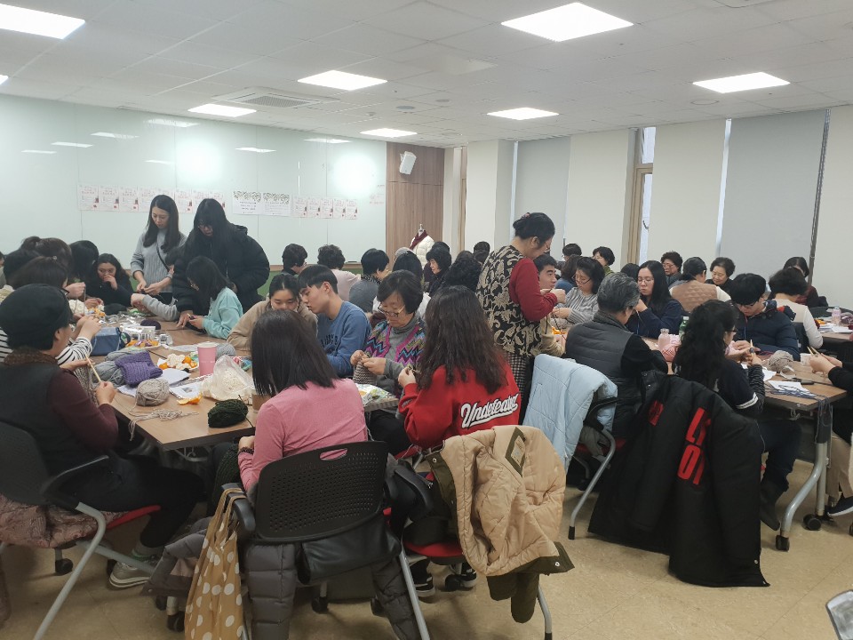 제7회 따스미 목도리 뜨기