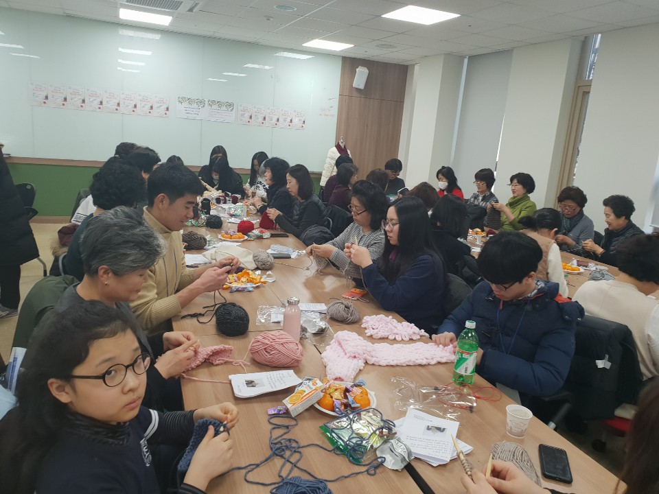 제7회 따스미 목도리 뜨기