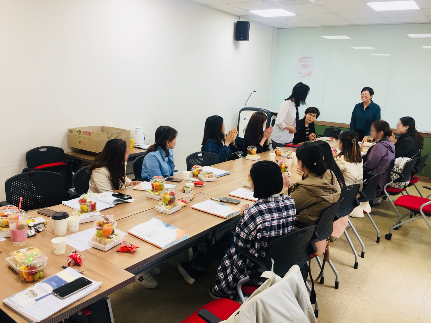 결혼이주여성 법률·인권강의 및 직업체험 교육생 간담회