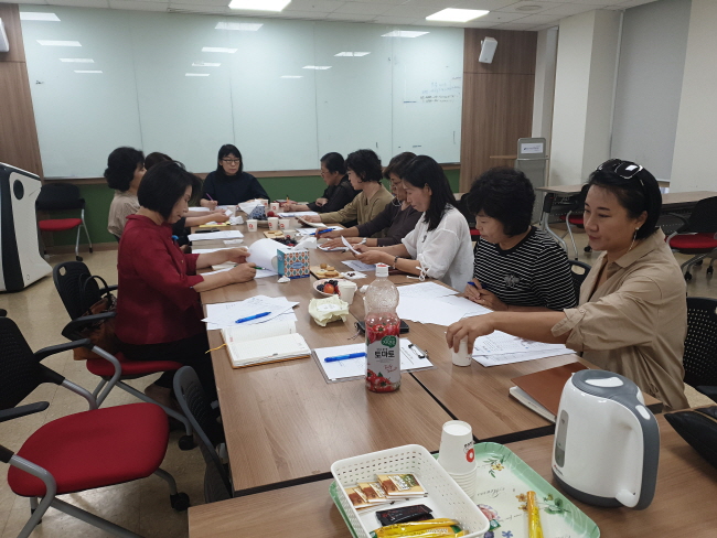 7월 학습동아리 회장단 회의