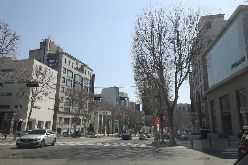 청담 명품거리 전경 2