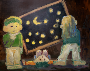 01 콰야, 바라보는 방법, 2021, Oil on canvas, 117x91cm.png