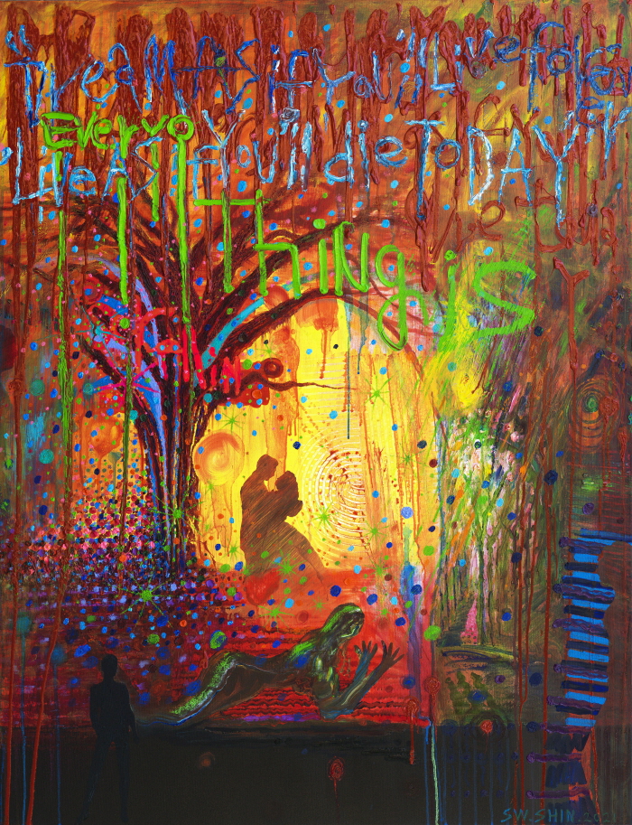 [웹]1. Modern People-Unforgettable Moment. 117x91cm. Oil and Acrylic on Canvas. 2021. 1,000만원.jpg