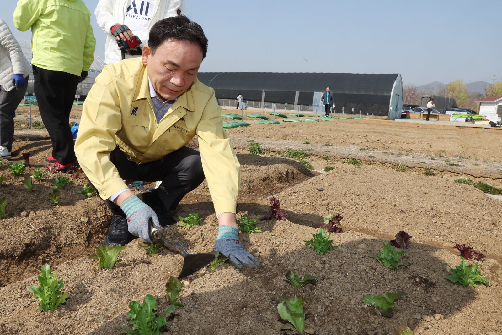 세곡천 힐링텃밭 방문