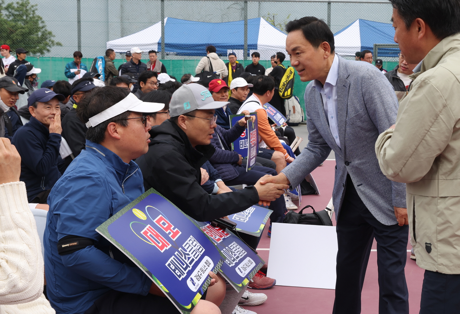 ‘강남구청장배 테니스대회’