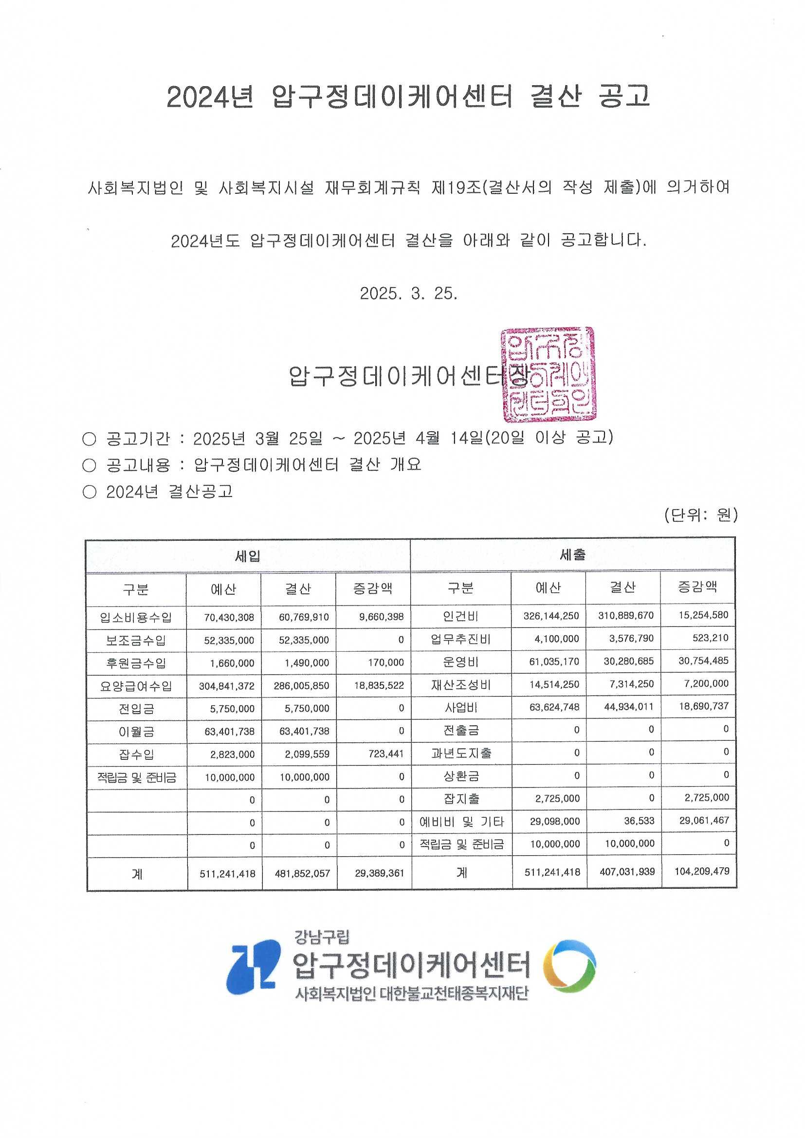2024년 압구정데이케어센터 결산공고.jpg
