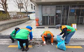 2025년 3월 도곡2동 자율방재단 빗물받이 정비