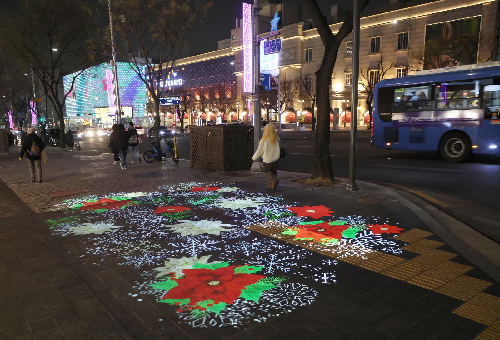 보석처럼 빛나는 ‘청담동 빛의 거리’