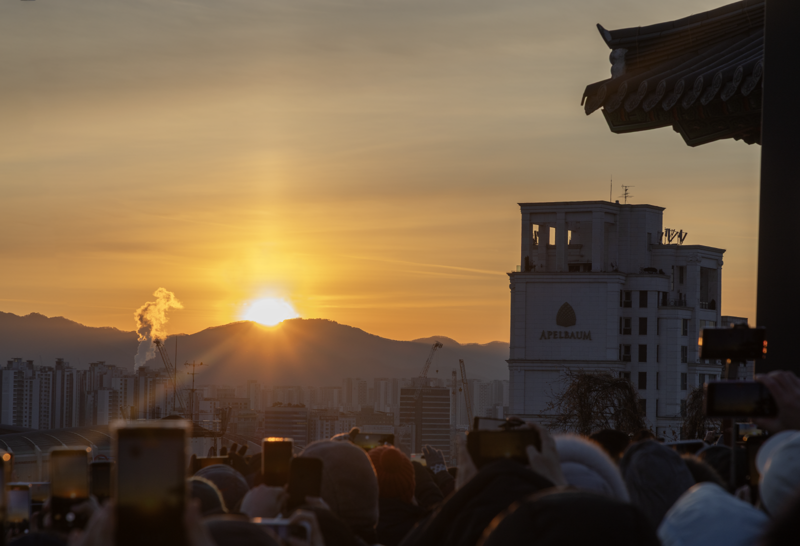 병오년을 밝히는 일출