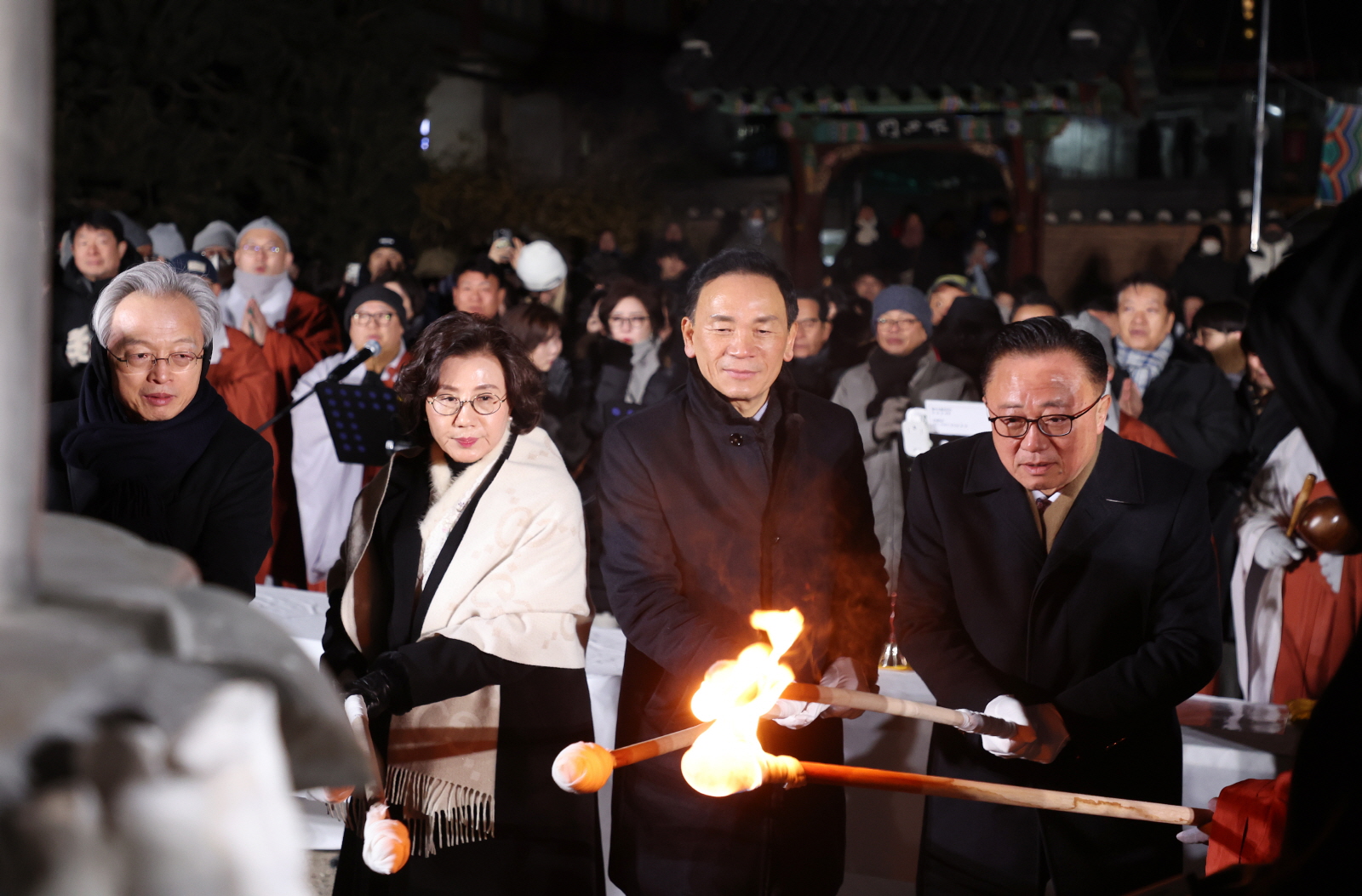 새해맞이 봉은사 타종