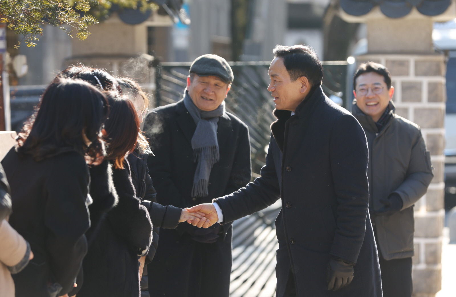 도산 안창호 선생 묘역 참배