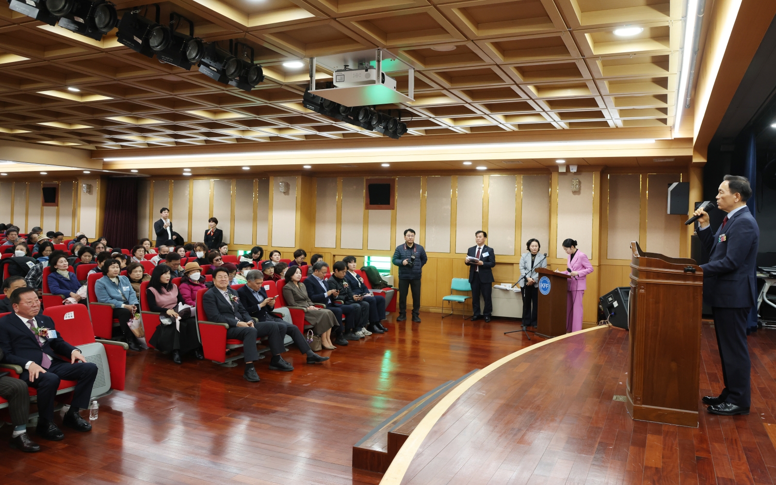 한국자유총연맹 강남구지회 평가대회 개최