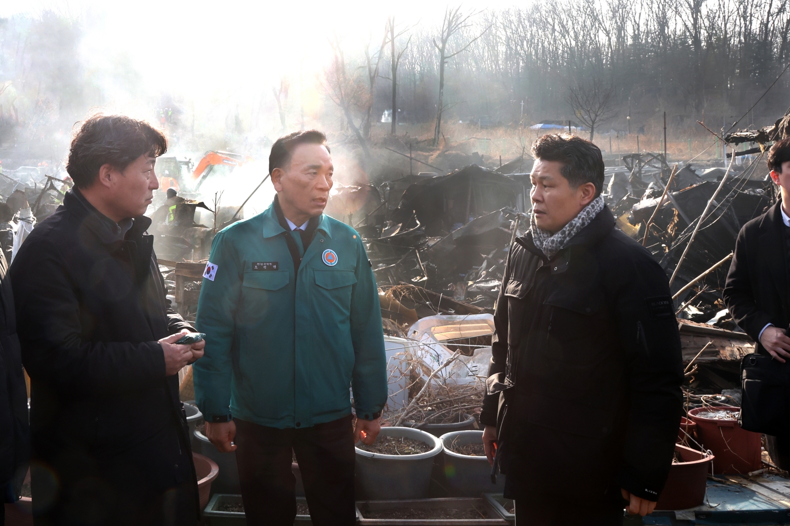 구룡마을 화재 현장 대응 지휘