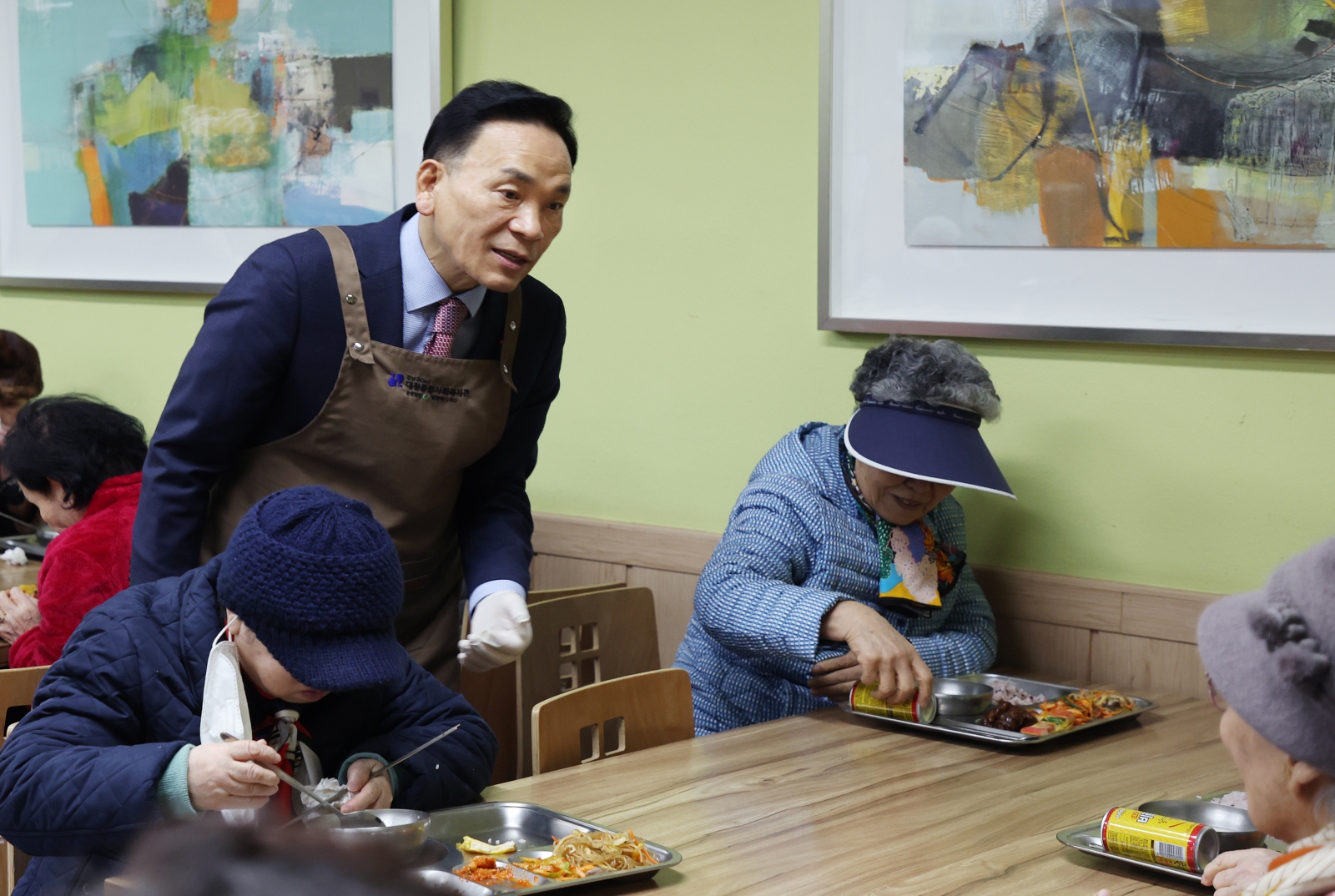 ‘설맞이 떡국 나눔’