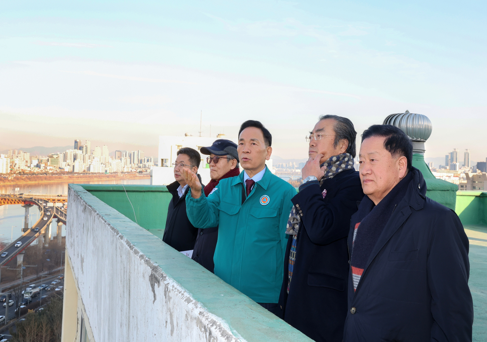 압구정 재건축 아파트 단지 현장 방문