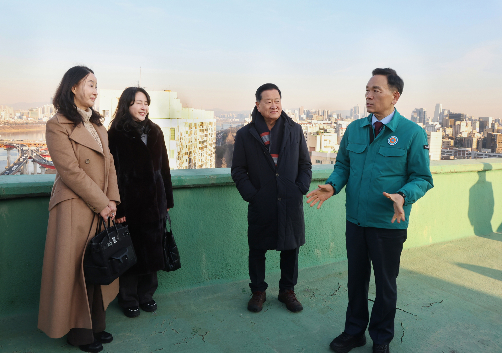 압구정 재건축 아파트 단지 현장 방문