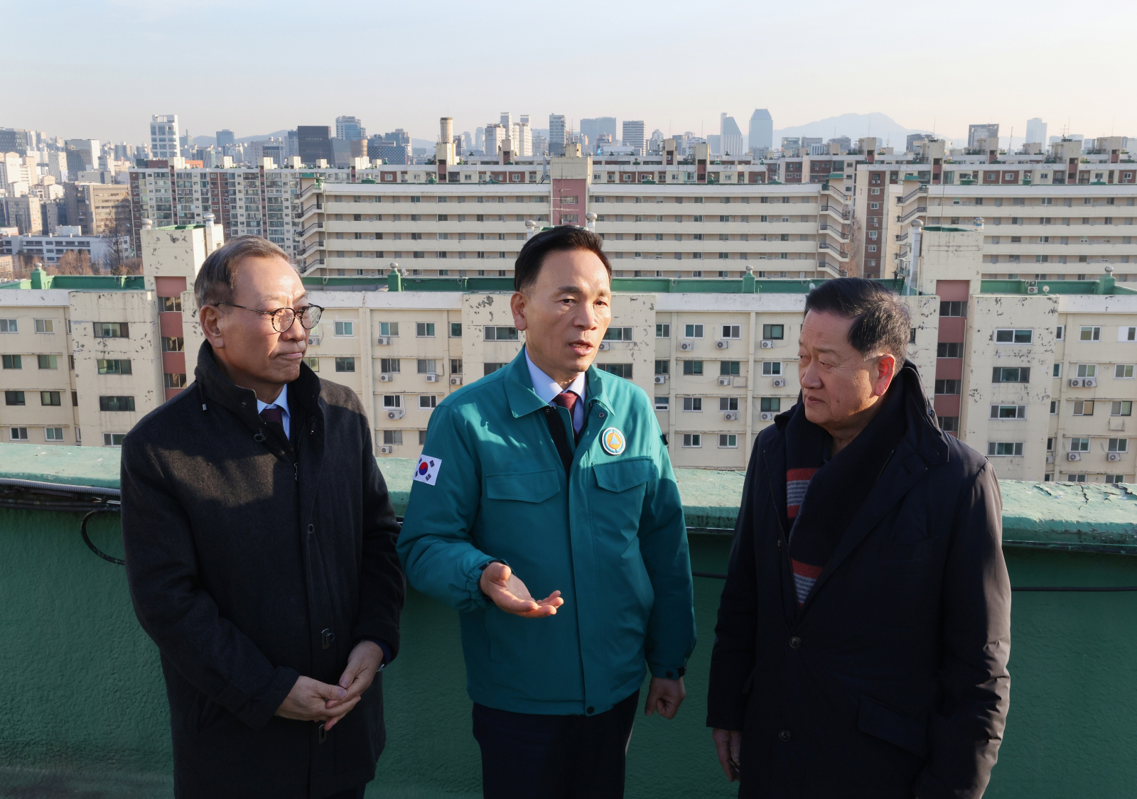 압구정 재건축 아파트 단지 현장 방문