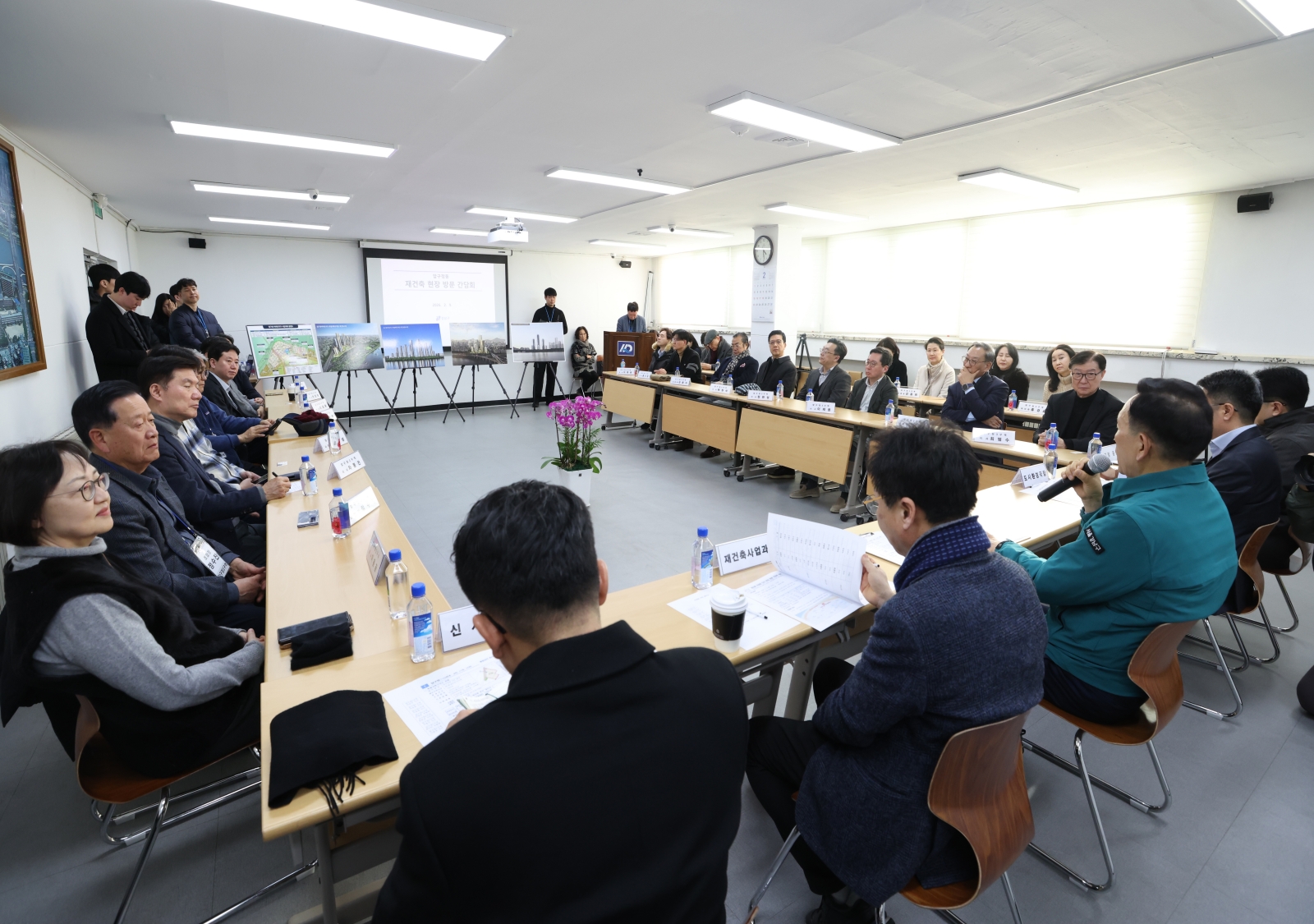 압구정 재건축 아파트 단지 현장 방문