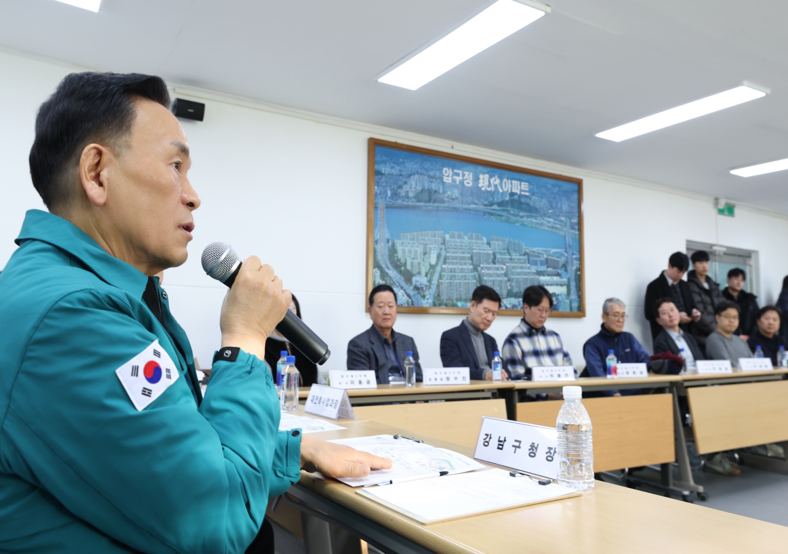 압구정 재건축 아파트 단지 현장 방문