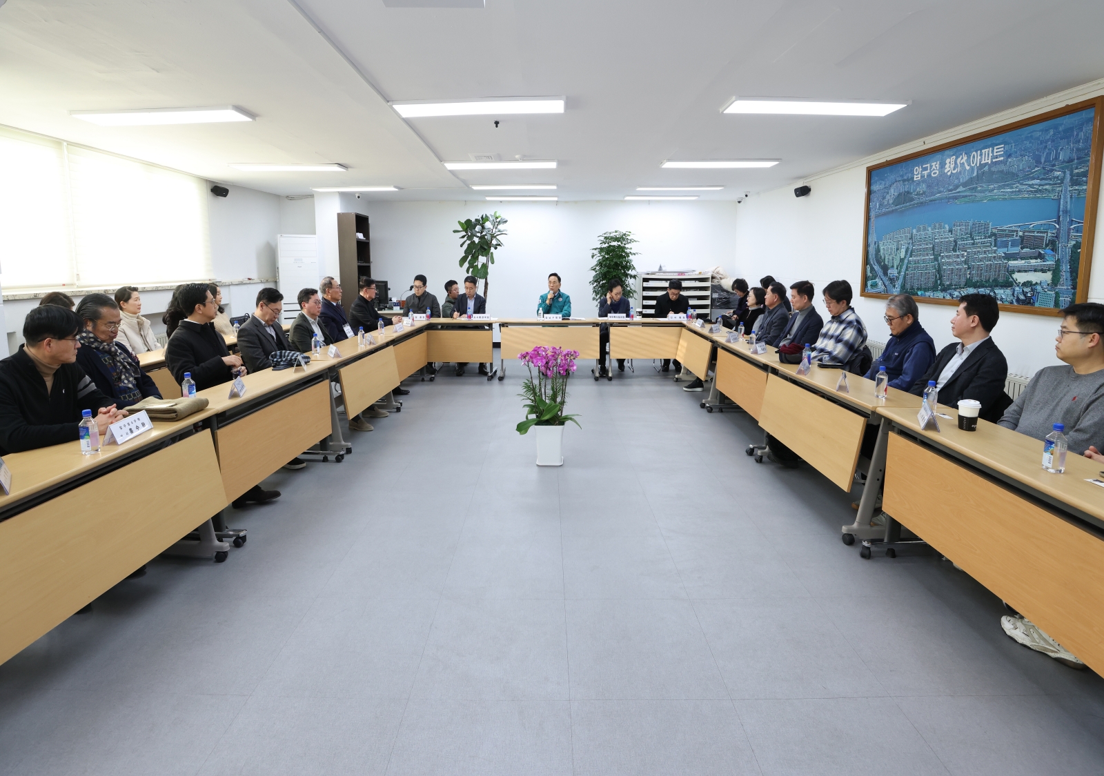 압구정 재건축 아파트 단지 현장 방문