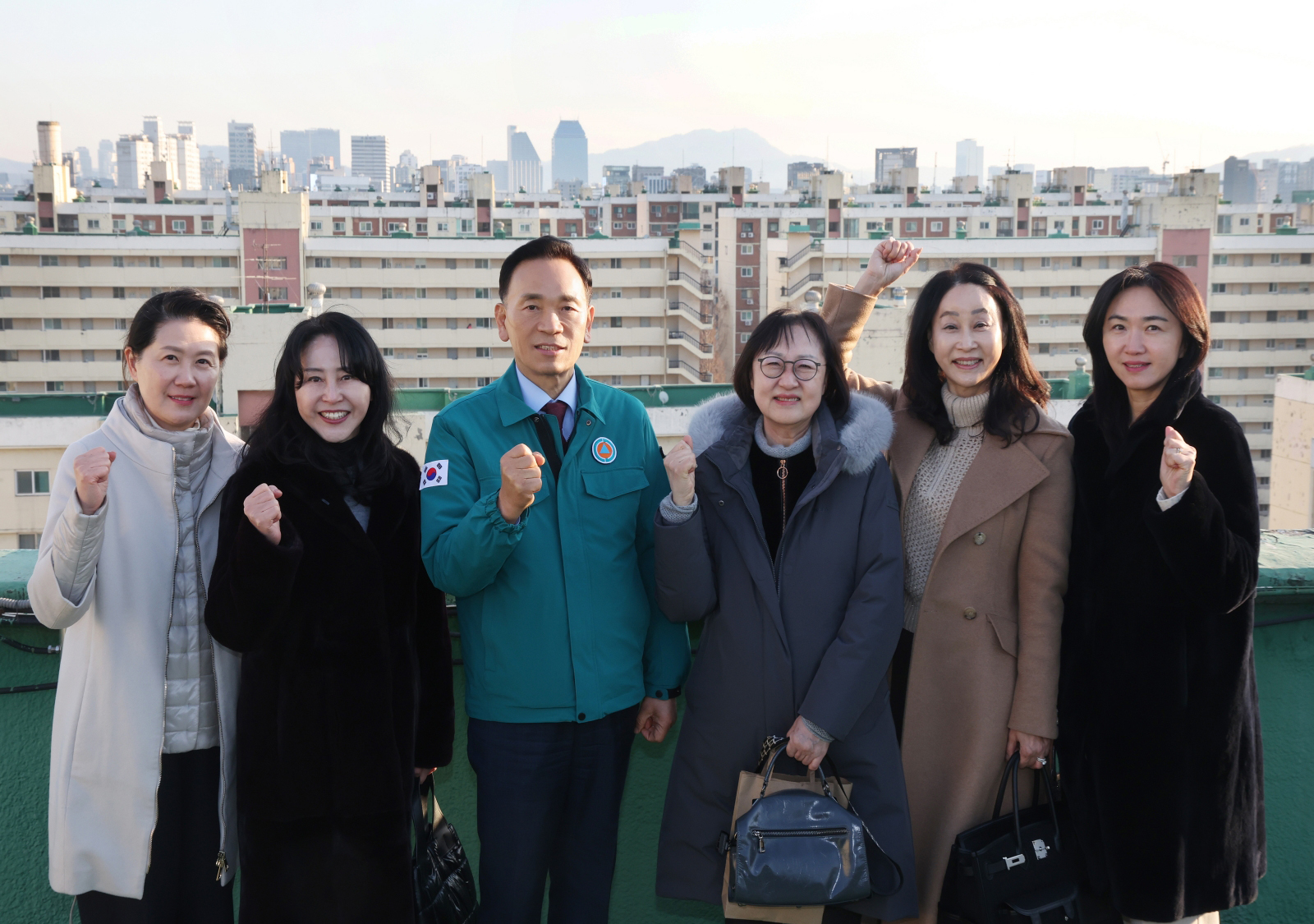 압구정 재건축 아파트 단지 현장 방문