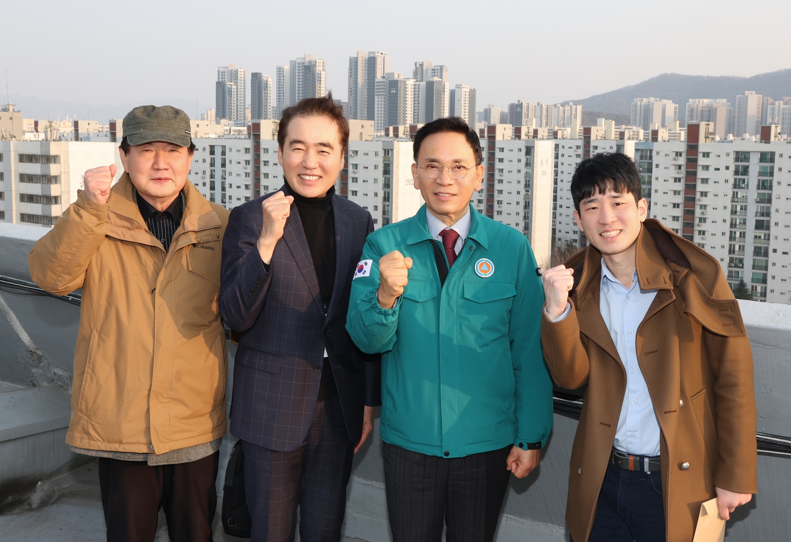 대치동 재건축 아파트 단지 현장 간담회