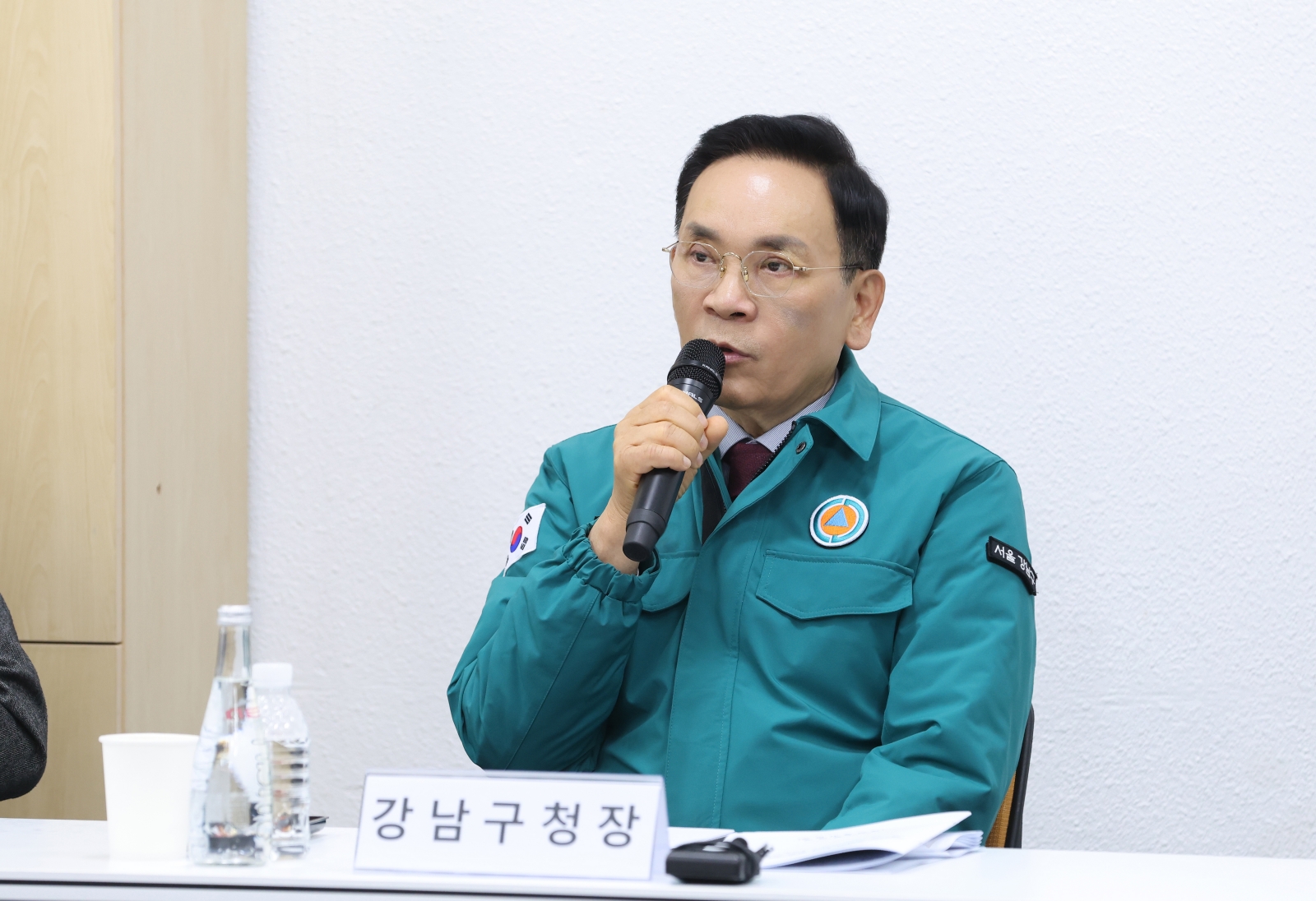 대치동 재건축 아파트 단지 현장 간담회