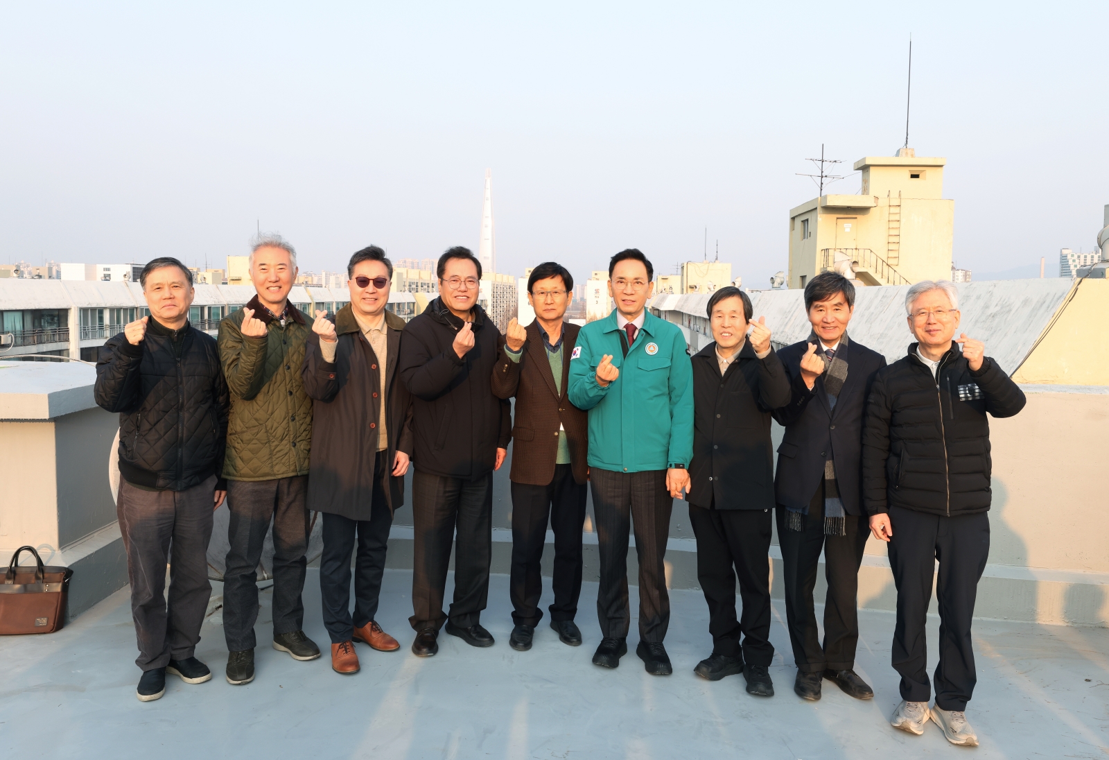 대치동 재건축 아파트 단지 현장 간담회