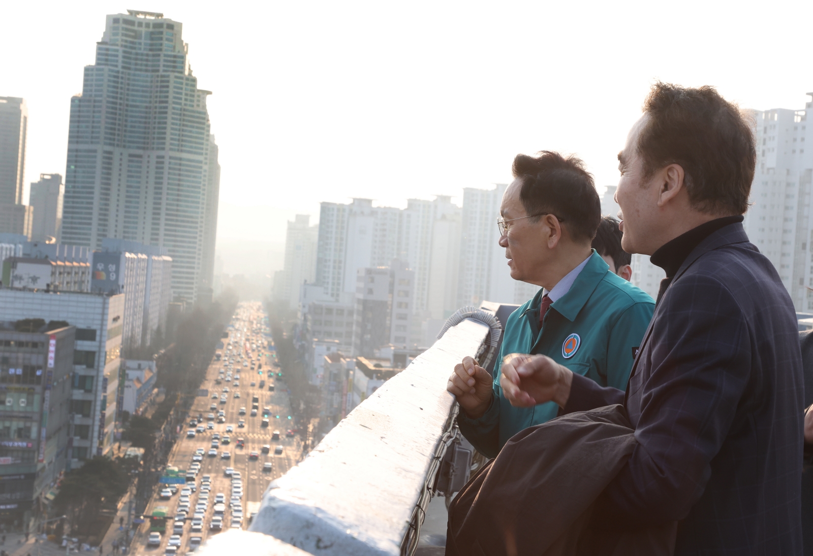 대치동 재건축 아파트 단지 현장 간담회