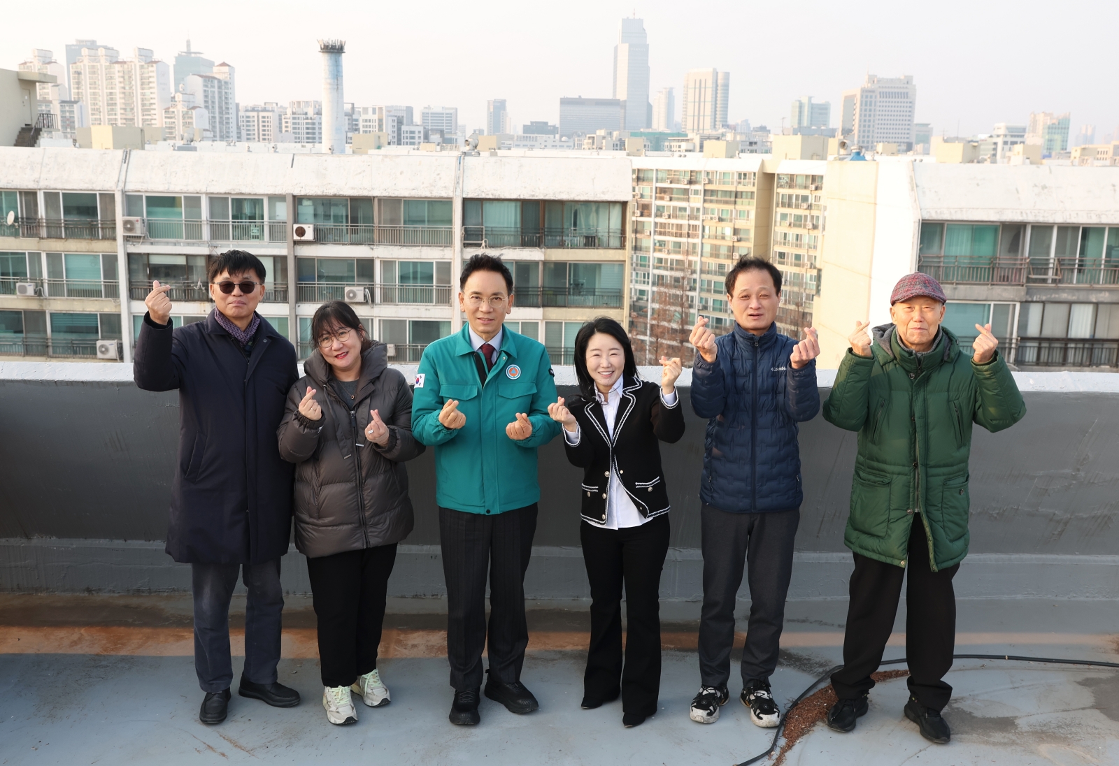 대치동 재건축 아파트 단지 현장 간담회