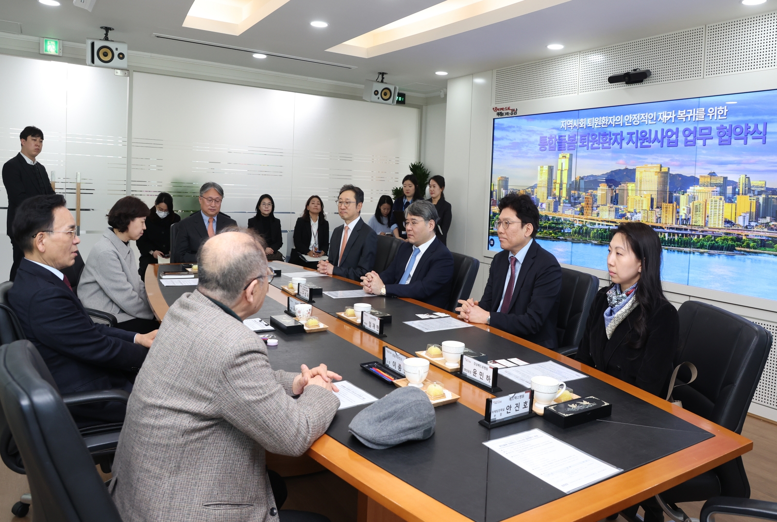 강남구-6개 의료기관 통합돌봄 지원사업 협약체결