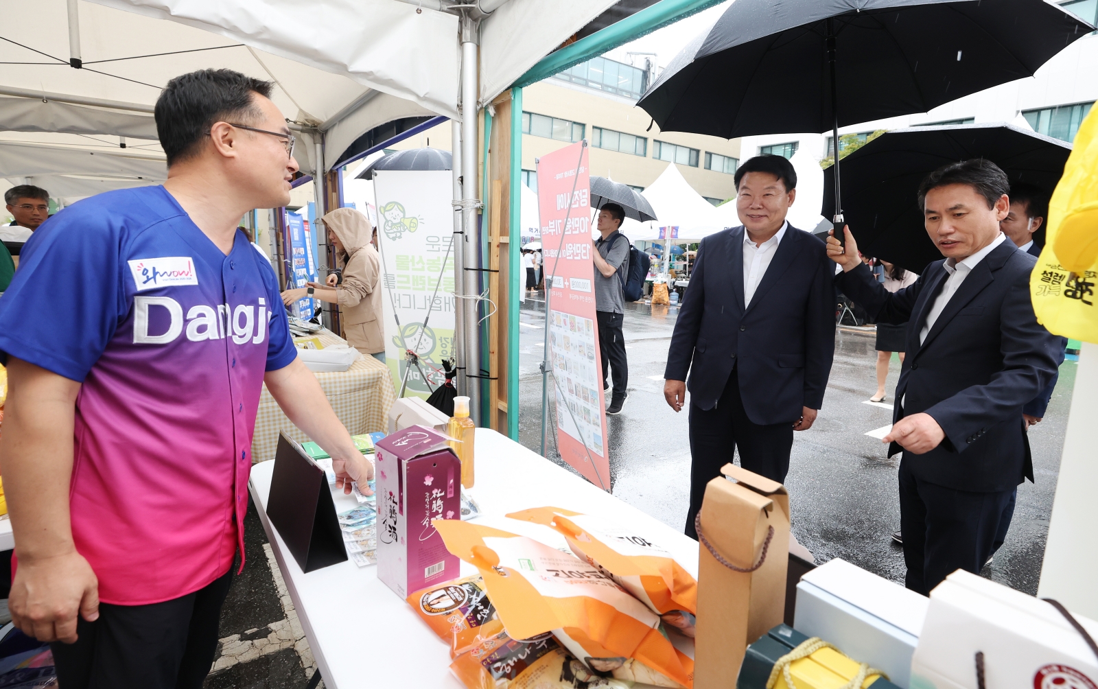 오성환 당진시장 방문