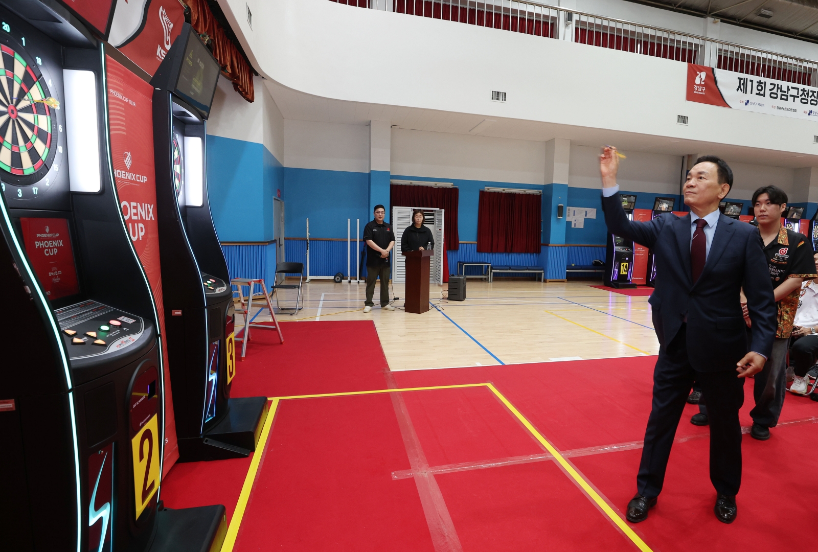 ‘제1회 강남구청장배 소프트다트대회’ 