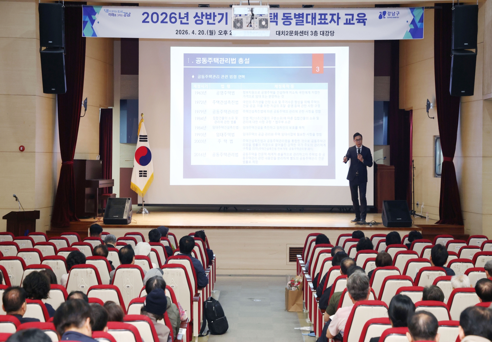 ‘공동주택 동별대표자 교육’