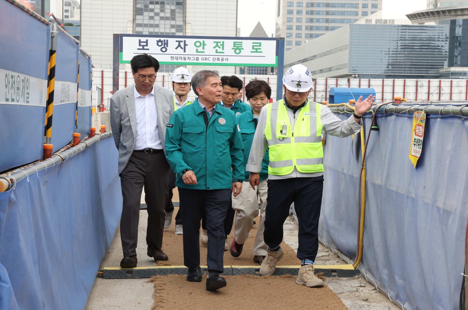 삼성동 대규모 개발사업 현장 방문