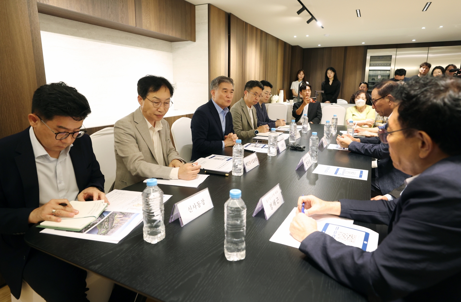 압구정 재건축 현장 소통