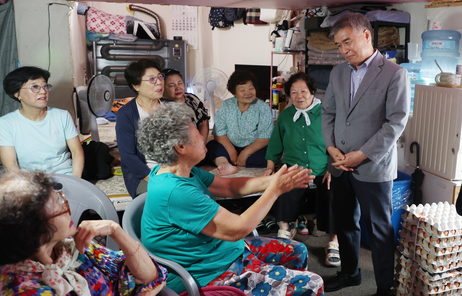 구룡마을 방문